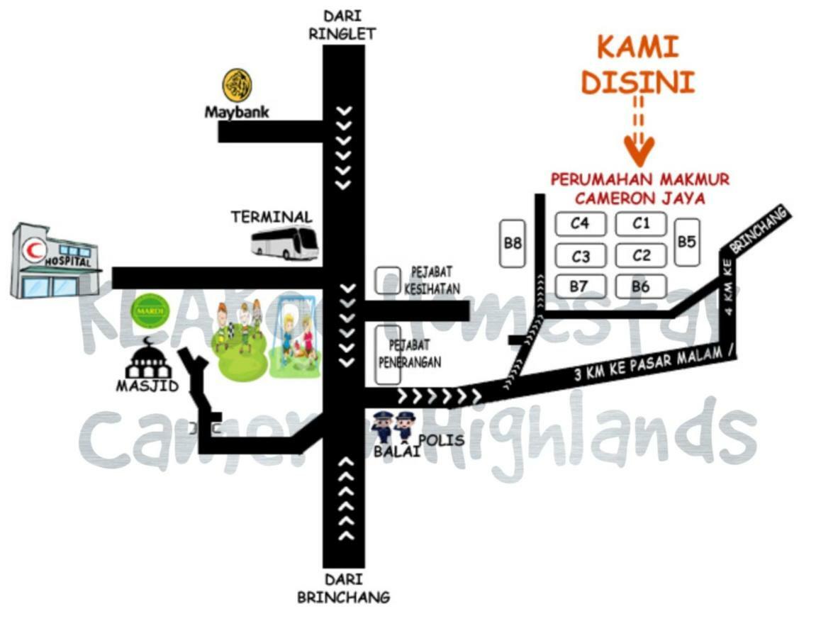 Rumah Tamu By Klaboo Tanah Rata Exterior photo